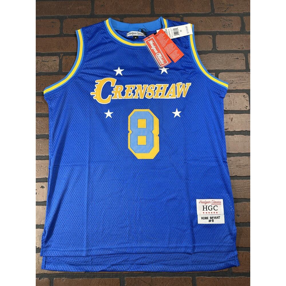 CRENSHAW KOBE BRYANT Basketball Jersey ~New~ M L XL 2XL‎